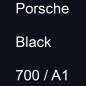 Preview: Porsche, Black, 700 / A1.